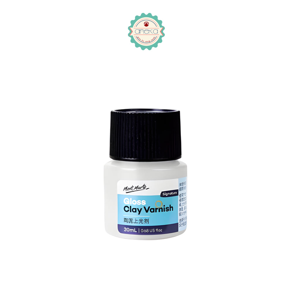ANEKA - Clay Varnish Gloss / Clay Sealer Natural Finish / Kerajinan Tanah Liat / Pottery