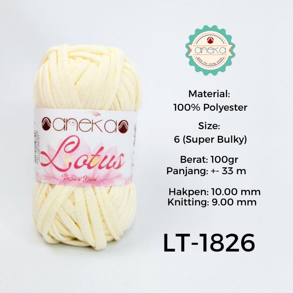 KATALOG - Benang Rajut Lotus / TShirt / Kaos Yarn PART 2