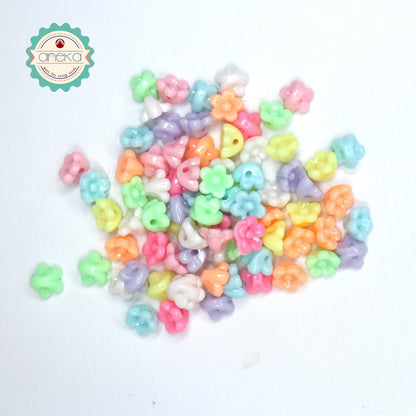 Mute Beads / DIY Craft Milk Pastel Motes - 20 GRAM