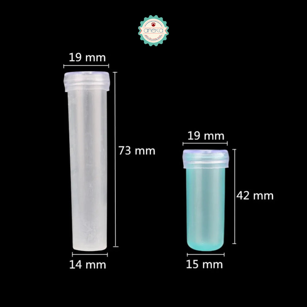 ANEKA - [5 PCS] Cup Bunga Plastik / Fresh Flower / Fresh-keeping Tube /Plastic Plant Nutrition Tube Water Storage Container