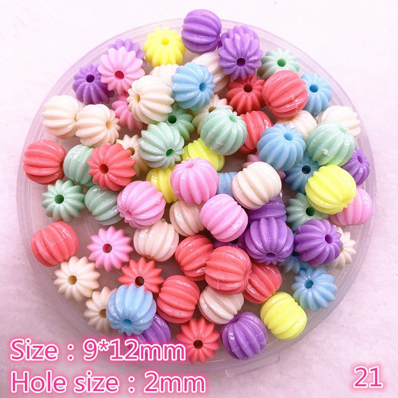 Mute Beads / DIY Craft Milk Pastel Motes - 20 GRAM