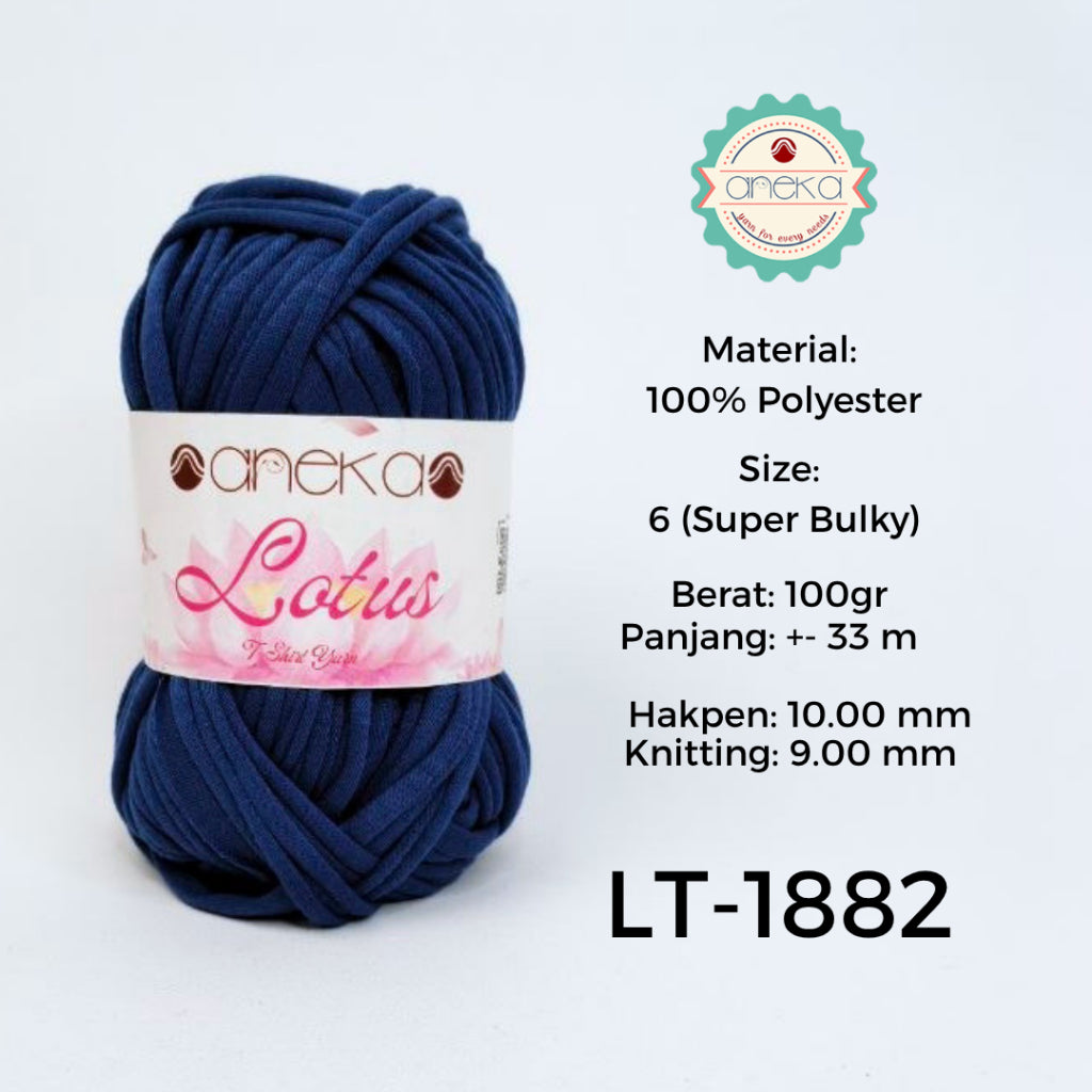 KATALOG - Benang Rajut Lotus / TShirt / Kaos Yarn Part 1