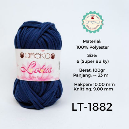 KATALOG - Benang Rajut Lotus / TShirt / Kaos Yarn Part 1
