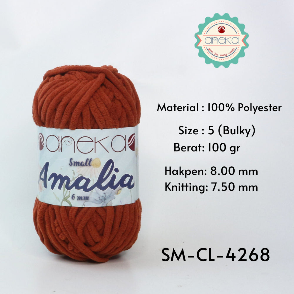 KATALOG - Benang Rajut Small Amalia / Chenille Crochet Knitting Yarn