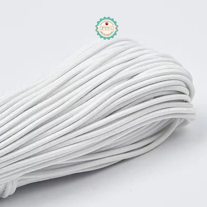 KATALOG - [+-10m / 50gr] Tali String 2.5mm Elastis Warna /  Braided Elastic Cord / Beading Threads Stretch String / DIY Craft Sewing Accessories