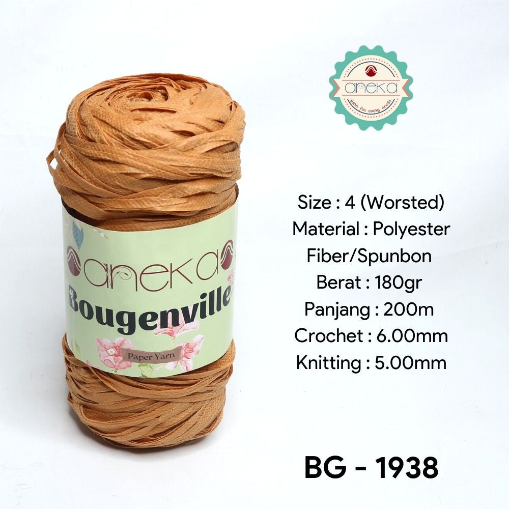 KATALOG - Benang Rajut Bougenville / Rattan / Paper Yarn