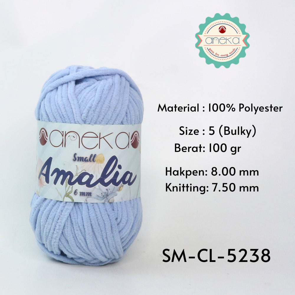KATALOG - Benang Rajut Small Amalia / Chenille Crochet Knitting Yarn