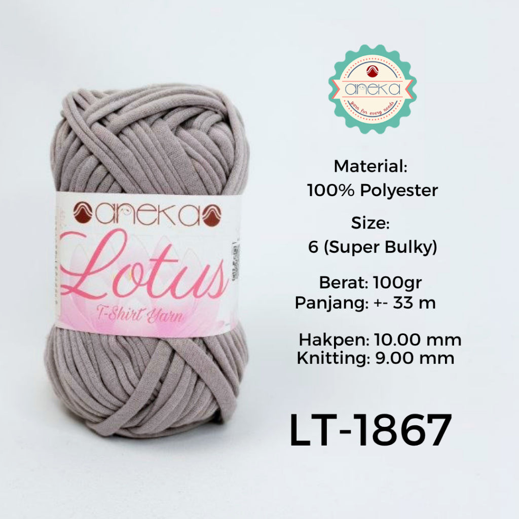 KATALOG - Benang Rajut Lotus / TShirt / Kaos Yarn Part 1