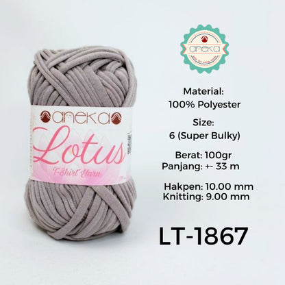 KATALOG - Benang Rajut Lotus / TShirt / Kaos Yarn Part 1