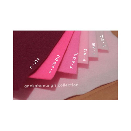 Felt Fabric - Pink (50 cm x 90 cm)