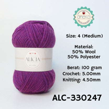 KATALOG - Benang Rajut Wool Alicia / Crochet Knitting Yarn - Part 2