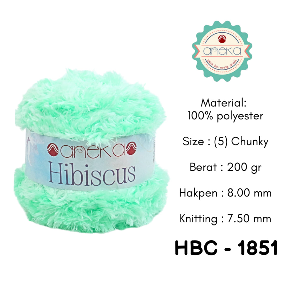 KATALOG - Benang Rajut Hibiscus / Eyelash Coral Mink Feather Crochet Knitting Yarn