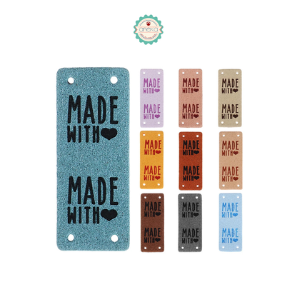 KATALOG - [2PCS] Handmade Tag / Label Bacaan Handmade Untuk Kerajinan Tangan