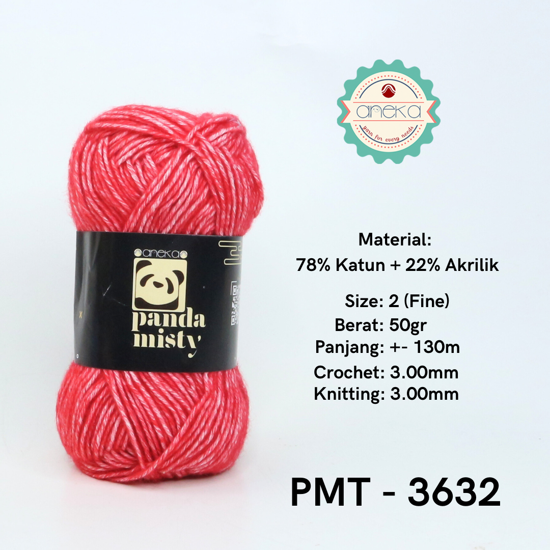 KATALOG - Benang Rajut Katun Panda Misty / Semprot Wol / Stonewashed Yarn - PART 2