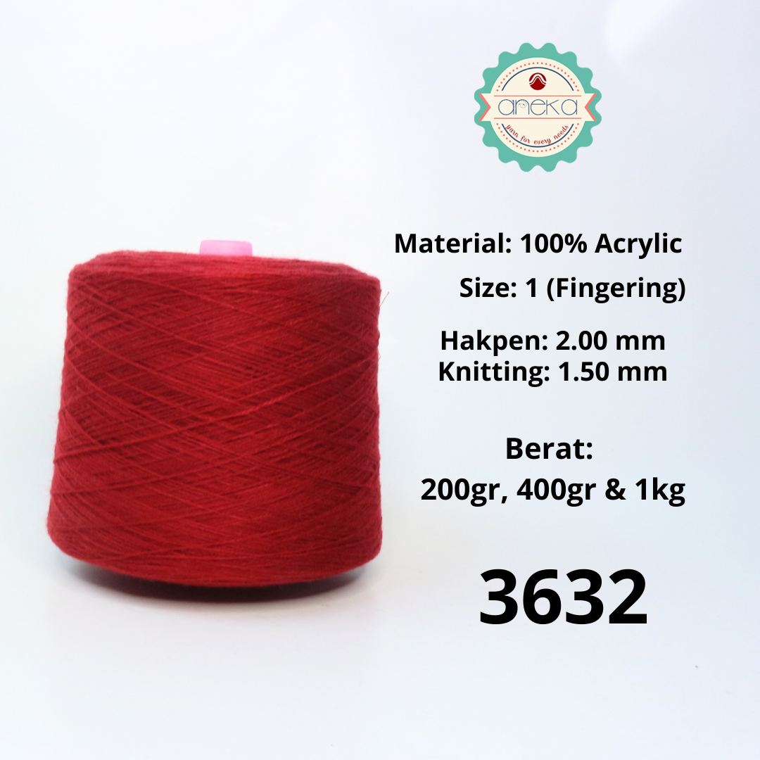 KATALOG - Benang Rajut Wool Aneka Cones / Wol / Siet Yarn / Tufting Rug / Karpet - Part 3