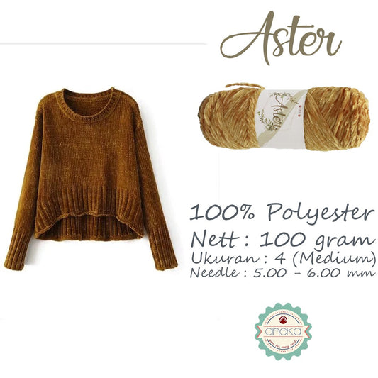 CATALOG - Aster Bludru Knitting Yarn / Velvet Knitting Yarn PART 1