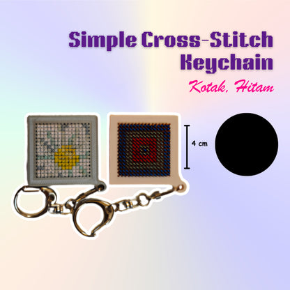 KATALOG -  [TANPA KEYCHAIN & BENANG] 3D Print Embroidery / Cross Stitch / Keychain / Menyulam / Sulam Tangan / Gantungan Kunci
