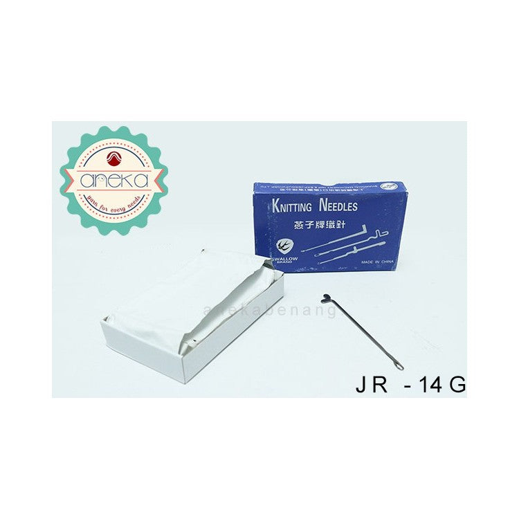 Jarum Mesin Rajut - Swallow 14G / Hand Flat Knitting Needles - 200 pcs