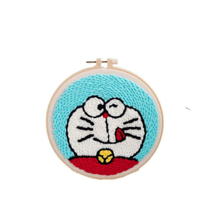 KATALOG - Round Canvas Punch Needle ANK / Kanvas Punch Bulat DIY