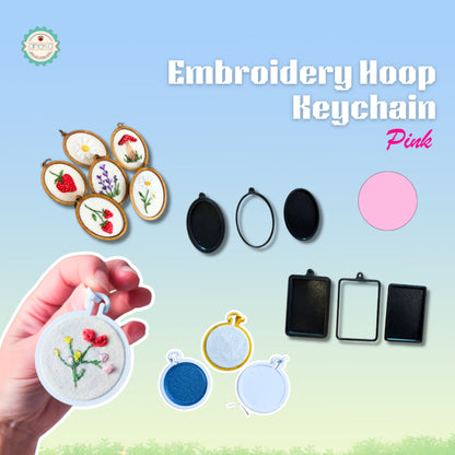 KATALOG - [TANPA KAIN] 3D Print Peralatan Menyulam Pemidangan Kecil / Embroidery Hoop