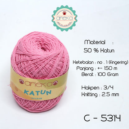 KATALOG - Benang Rajut Katun Polos Part 2