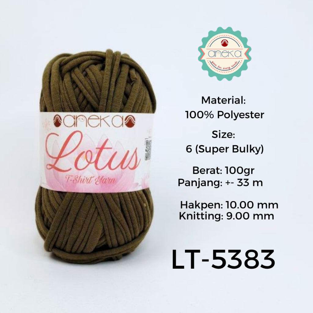 KATALOG - Benang Rajut Lotus / TShirt / Kaos Yarn Part 1