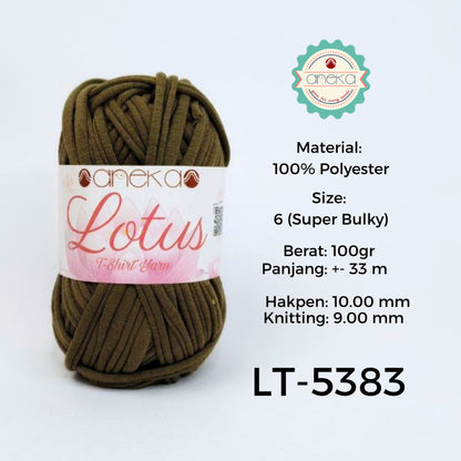 KATALOG - Benang Rajut Lotus / TShirt / Kaos Yarn Part 1