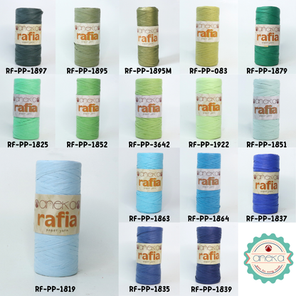 KATALOG - Benang Rajut Rafia / Raffia Paper Yarn