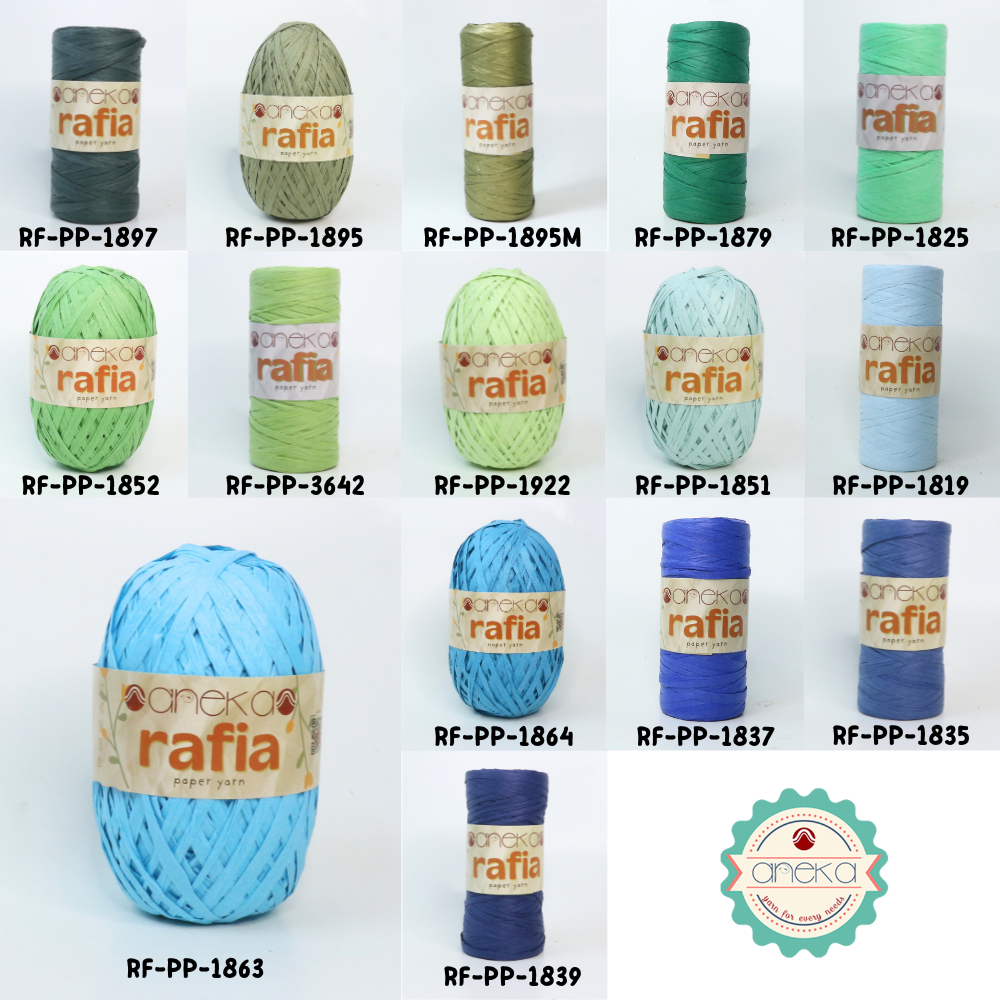 KATALOG - Benang Rajut Rafia / Raffia Paper Yarn