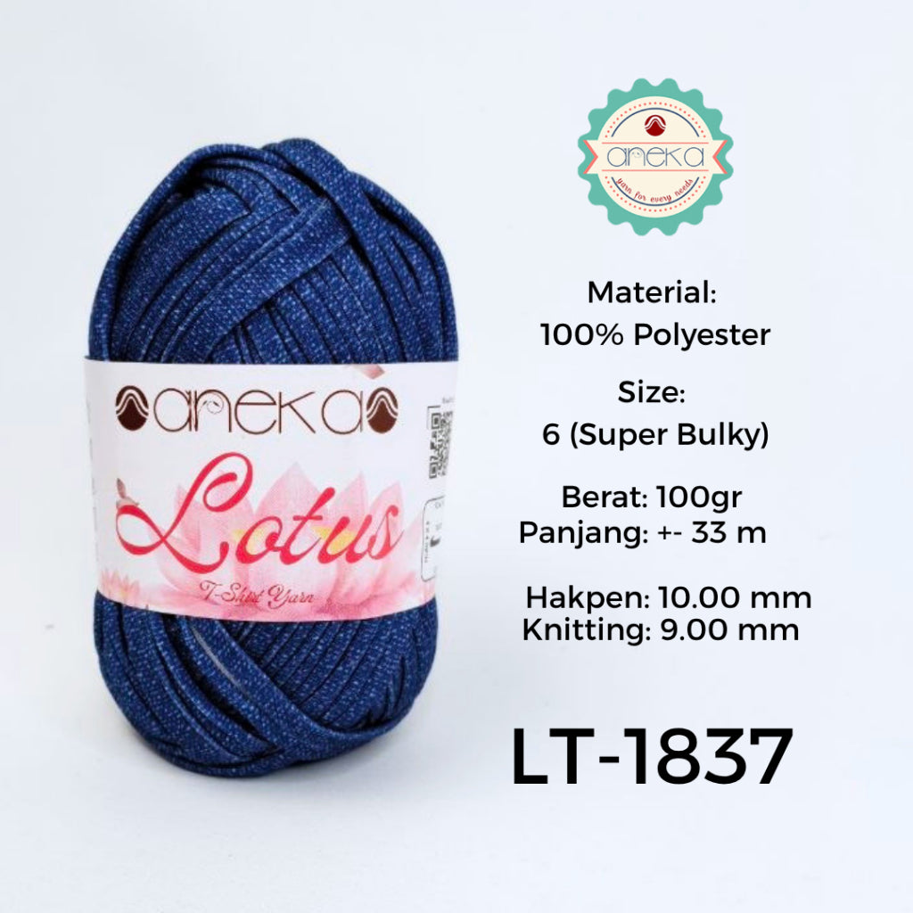 KATALOG - Benang Rajut Lotus / TShirt / Kaos Yarn Part 1