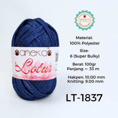 KATALOG - Benang Rajut Lotus / TShirt / Kaos Yarn Part 1