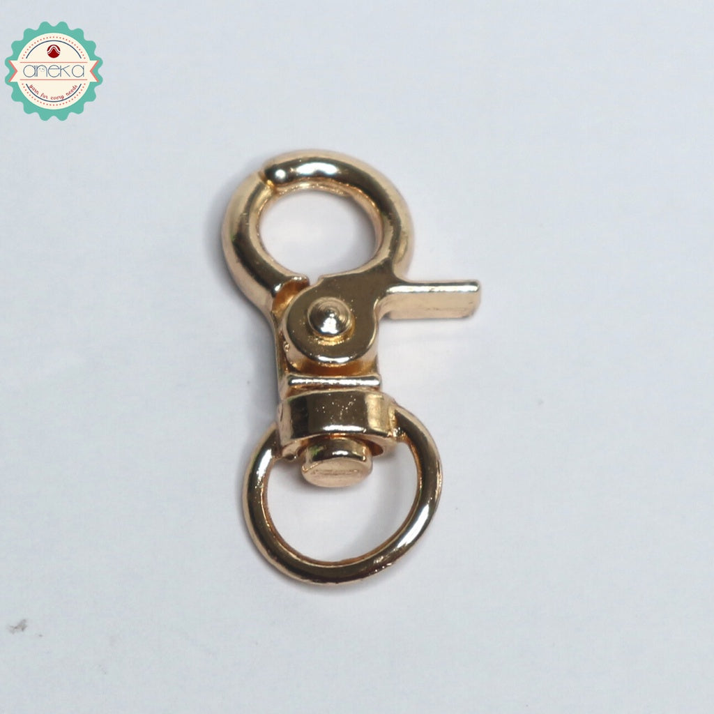 ANEKA - [2PCS] Kait Tas Kecil Emas / Silver / Hitam