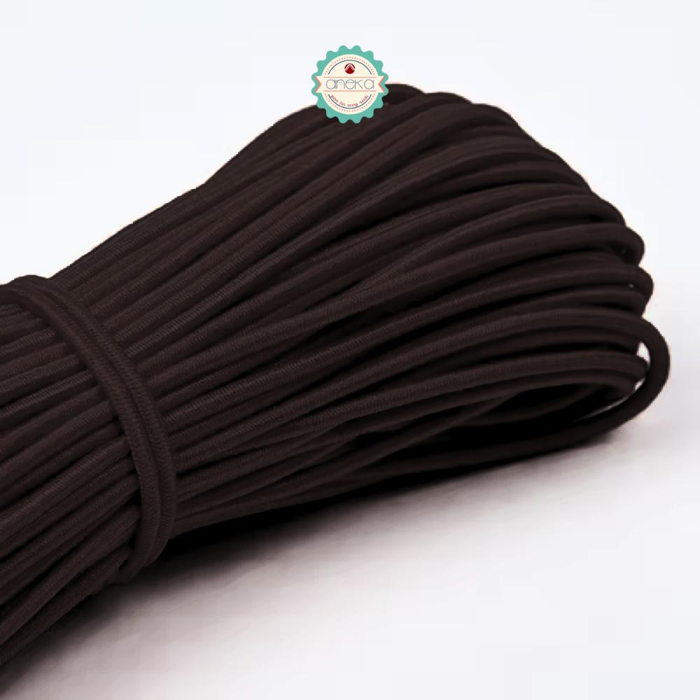 KATALOG - [+-10m / 50gr] Tali String 2.5mm Elastis Warna /  Braided Elastic Cord / Beading Threads Stretch String / DIY Craft Sewing Accessories