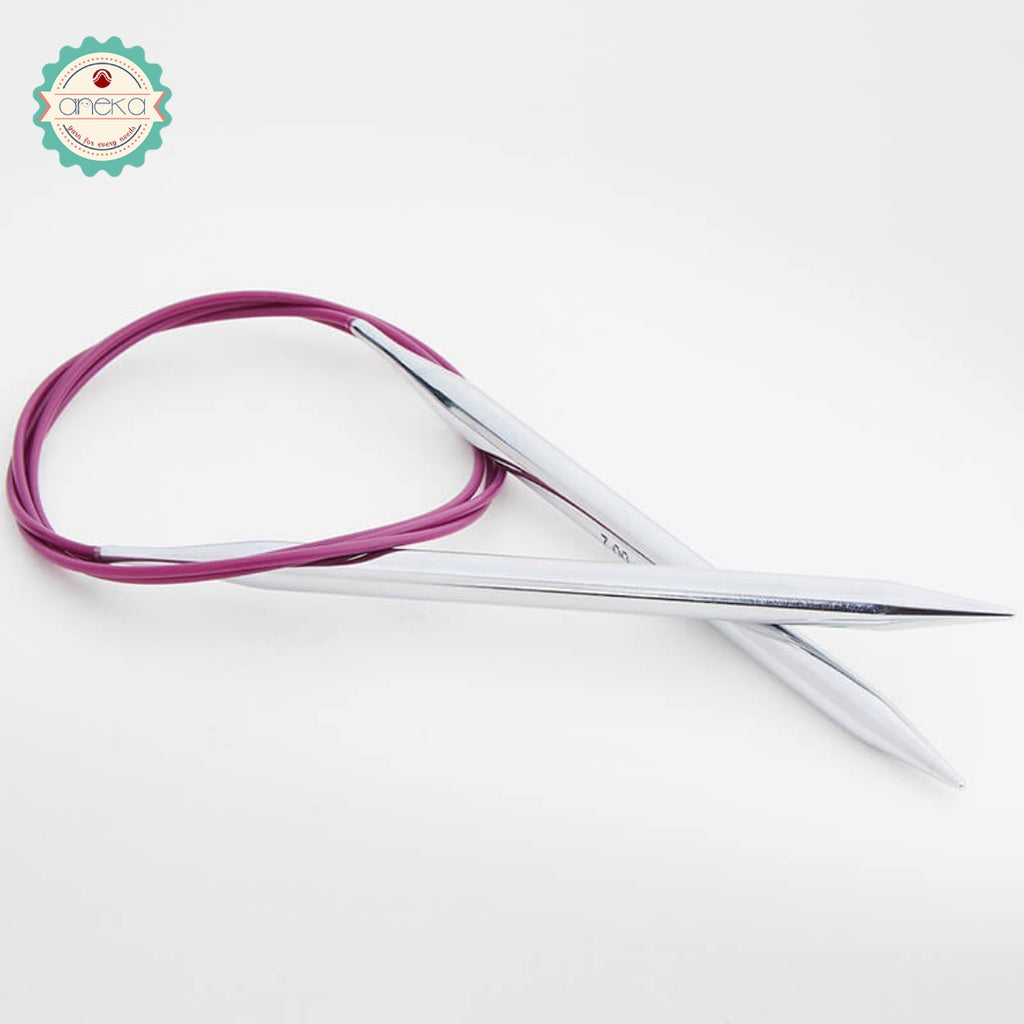 KnitPro Nova Metal - Alat / Jarum Rajut Fixed Circular Needles 40 CM