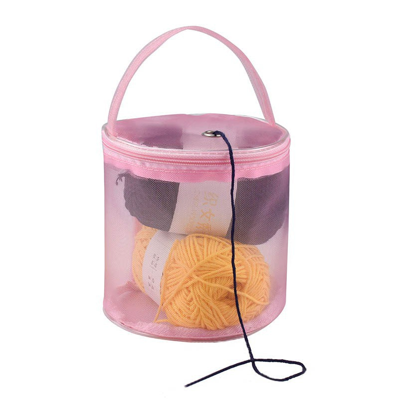 Tas Benang Rajut / Crochet Knitting Yarn Storage Bag Tabung Small / Kecil