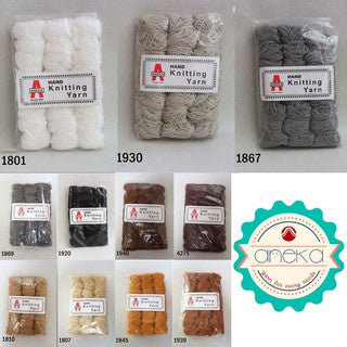 KATALOG - Benang Rajut Wool / Wol / Siet Yarn