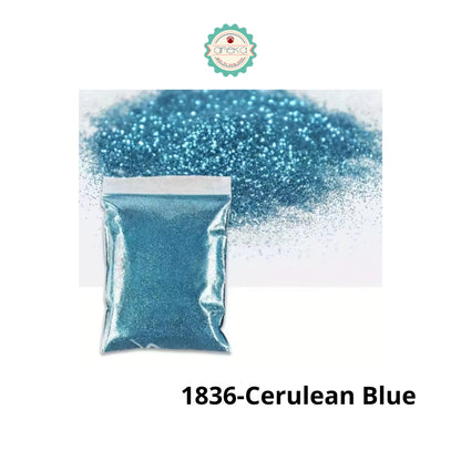 KATALOG -  [3 gram & 50 gram] Glitter Warna Bubuk Halus / Serbuk Kerajinan DIY / Powder