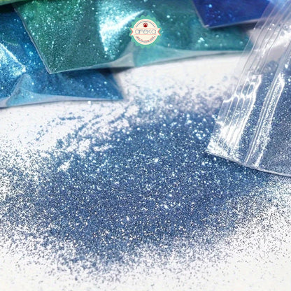 KATALOG -  [500 gram] Glitter Warna Bubuk Halus / Serbuk Kerajinan DIY / Powder