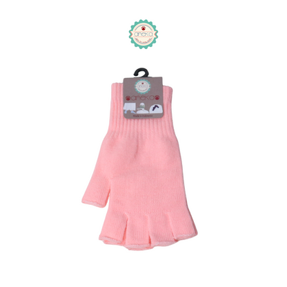 KATALOG - Sarung Tangan Dewasa  Buntung Polos / Knit Gloves