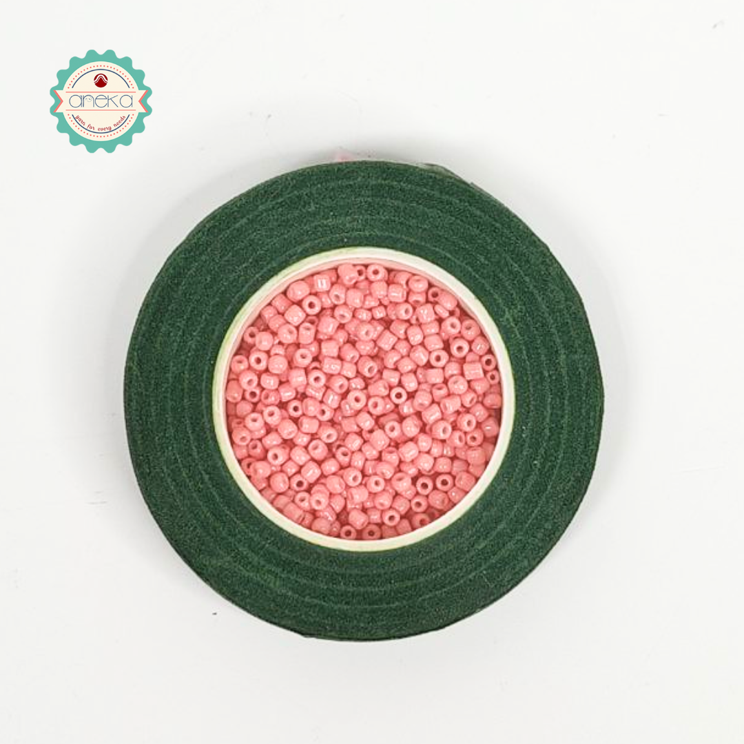 8/o Hiroshima Sand Mote / Mute Beads / Doff Glossy Jewelry Mote - 15 grams