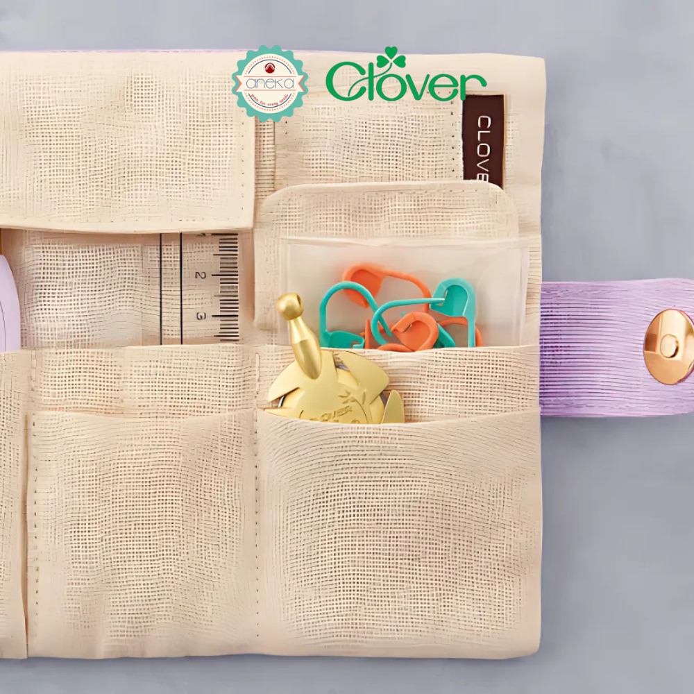 CLOVER - [SET] Alat Rajut Hakpen Pen-E / Crochet Hook / Lavender Series Limited Edition