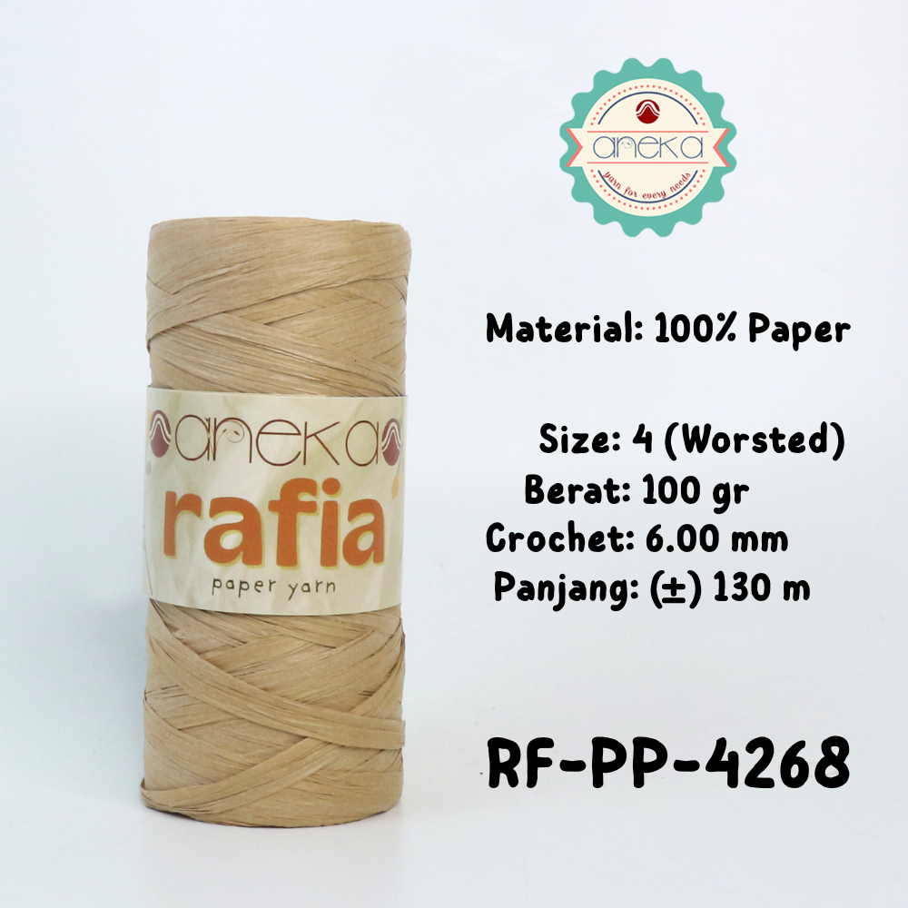 KATALOG - Benang Rajut Rafia / Raffia Paper Yarn