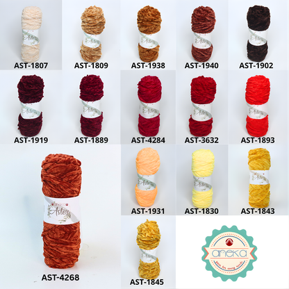 KATALOG - Benang Rajut Bludru Aster / Velvet Knitting Yarn PART 1