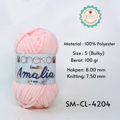 KATALOG - Benang Rajut Small Amalia / Chenille Crochet Knitting Yarn