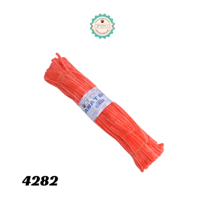 KATALOG - [Isi 100 PCS] Kawat Bulu Mini Mercy PREMIUM / Tangkai Chenille Pastel / Pipe Cleaner DIY Bouquet