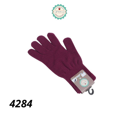 AnekaBenang - PLAIN MOTIF KNITTED GLOVES