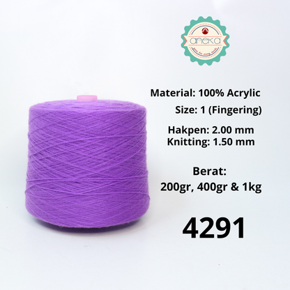 KATALOG - Benang Rajut Wool Aneka Cones / Wol / Siet Yarn / Tufting Rug / Karpet - Part 3
