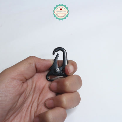 ANK - [2PCS] Pengait Kew-Kew Carabiner 20mm Matte Black