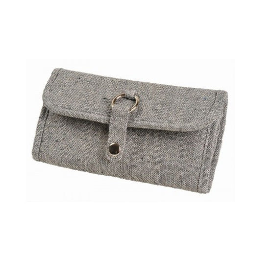 Etimo Tulip Knitting Tool Wallet Gray - Gray / Crochet Hook Case