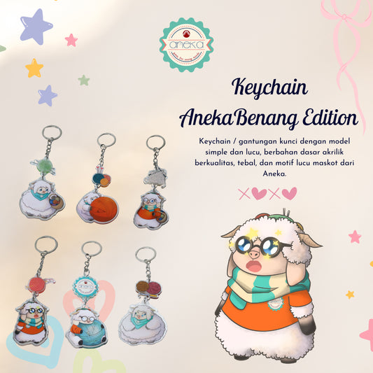KATALOG - Gantungan Kunci Lucu Akrilik / Keychain Acrylic / Gantungan Tas Merchandise